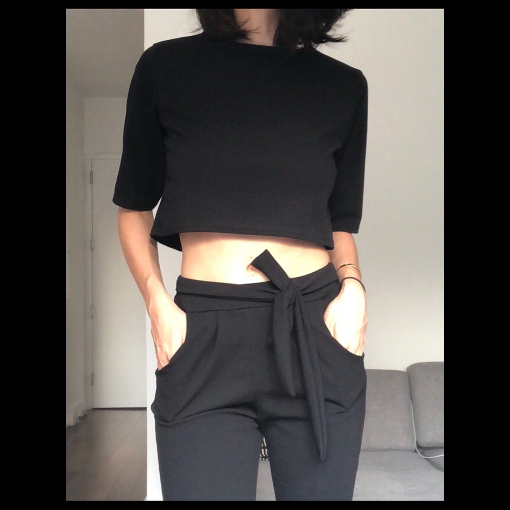 Boohoo // 3/4 Slv Co-ord Set w/Matching Pant